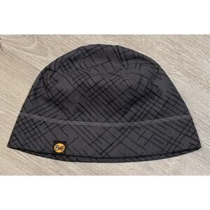 Buff Polartec Winter Skull Hat Gray Active Running Cycling